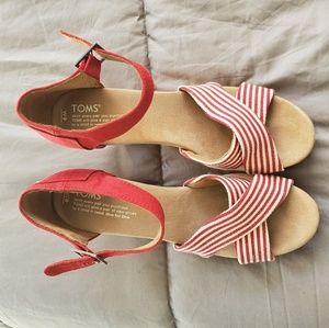 Toms Wedge Heels